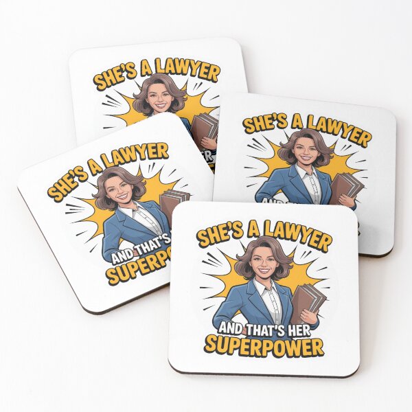Item preview, She's a lawyer and that's her superpower! designed and sold by ArtQueen777.