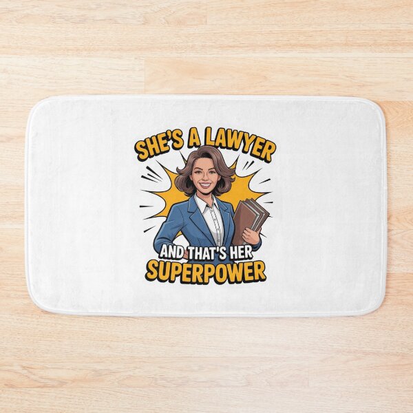 Item preview, She's a lawyer and that's her superpower! designed and sold by ArtQueen777.