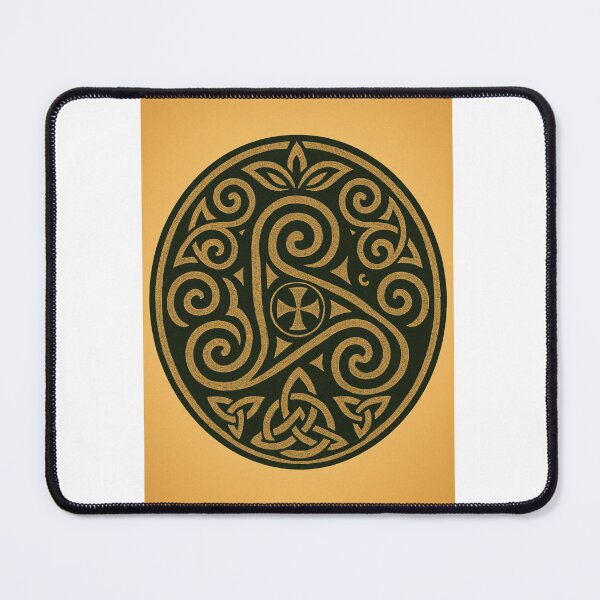 Item preview, Celtic spiral with cross and knot designed and sold by chol94.