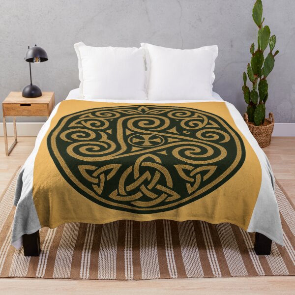 Item preview, Celtic spiral with cross and knot designed and sold by chol94.