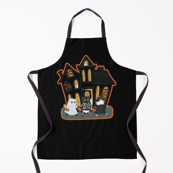 Item preview, Trick Or Treat Haunted House designed and sold by KilkennyCat Art.