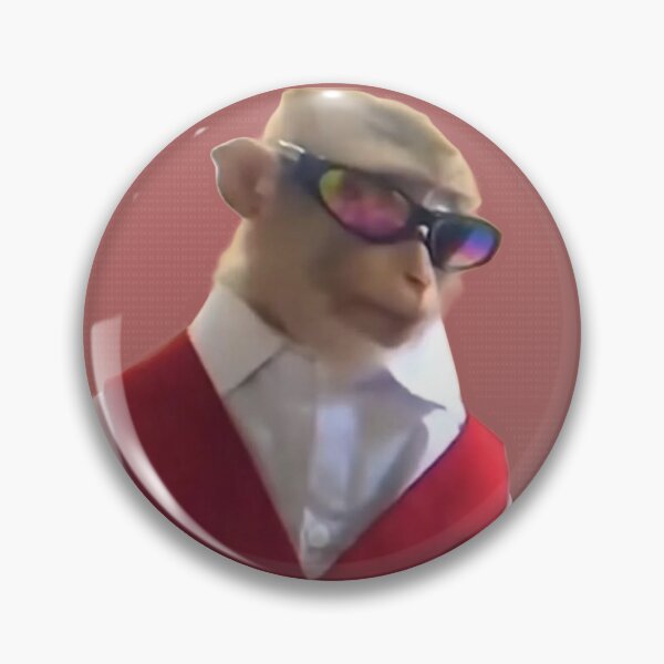 Item preview, Monkey with glasses designed and sold by monkey zone.