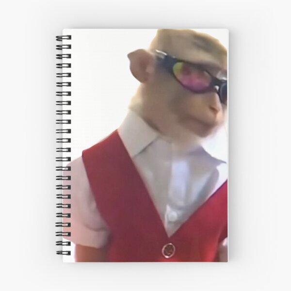 Item preview, Monkey with glasses designed and sold by monkey zone.