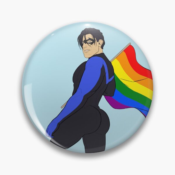 Item preview, Nightwing Pride designed and sold by SilvrAlligatr.