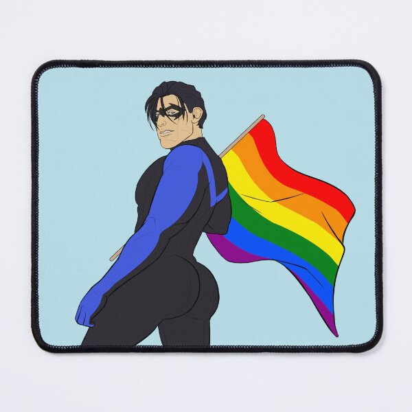Item preview, Nightwing Pride designed and sold by SilvrAlligatr.