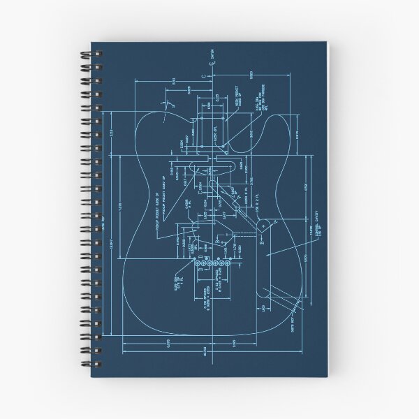 Item preview, Telecaster Blueprint designed and sold by Artcop's T-Shirt Emporium.