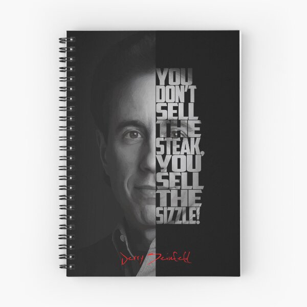 Item preview, Póster con cita de Jerry Seinfeld designed and sold by Enea Kelo.