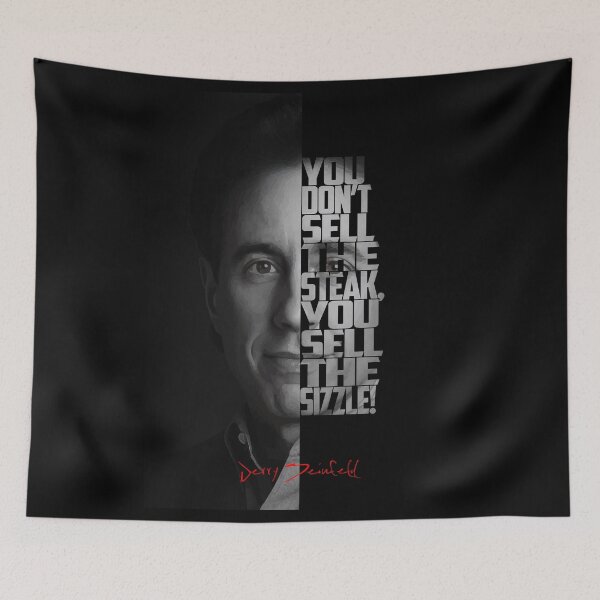 Item preview, Jerry Seinfeld Quote Poster designed and sold by Enea Kelo.