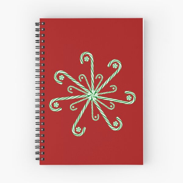 Item preview, Green and White Christmas Candy Cane Snowflake designed and sold by Deborah Camp.