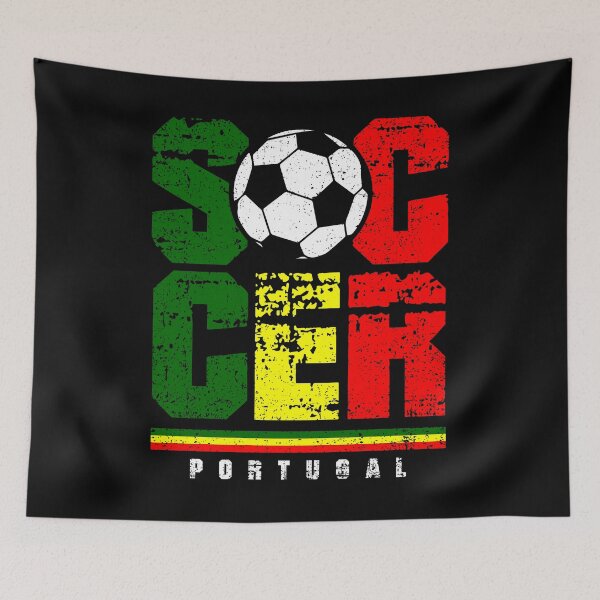 Item preview, SOCCER TEAMS BIG TEXT SOCCER - PORTUGAL - Fans and Teams for Men and Women T-shirt designed and sold by wallsandpatts.