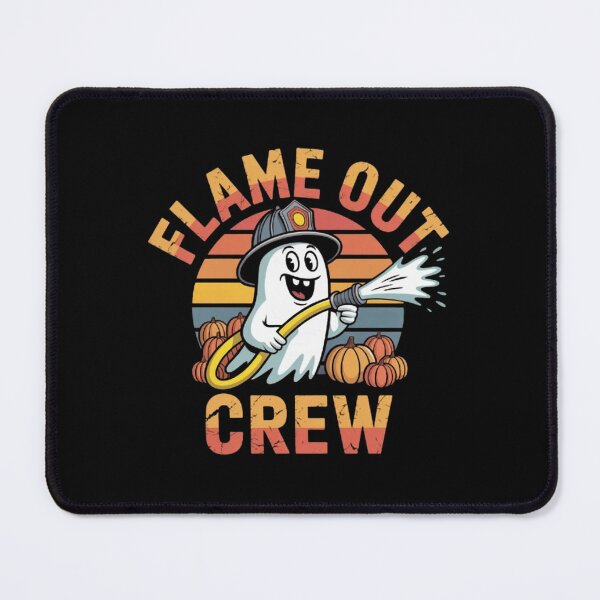 Item preview, Flame Out Crew Ghost Firefighter Halloween designed and sold by BHMARTS.