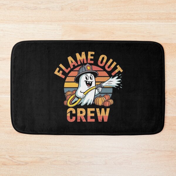 Item preview, Flame Out Crew Ghost Firefighter Halloween  designed and sold by BHMARTS.