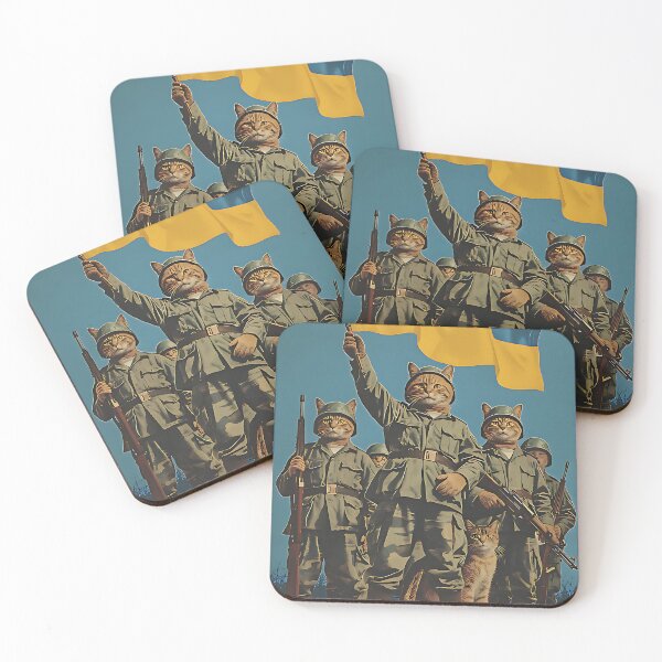 Item preview, Feline Defenders of Freedom designed and sold by Ashatanf.