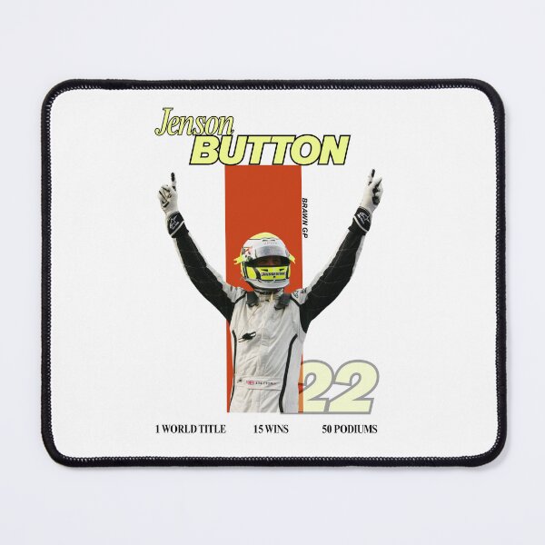 Item preview, F1 Driver Poster – Jenson Button | Brawn GP | Number 22 designed and sold by Apex Artworks.