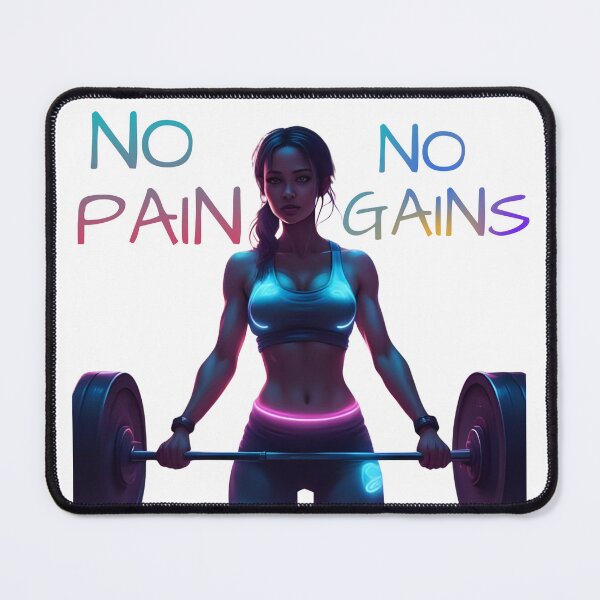 Item preview, Empower Your Workout: No Pain, No Gains Fitness Motivation designed and sold by Skyla007.