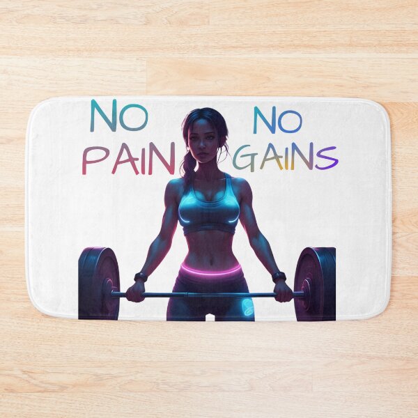 Item preview, Empower Your Workout: No Pain, No Gains Fitness Motivation designed and sold by Skyla007.
