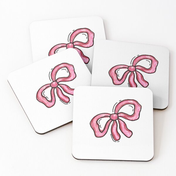Item preview, Pink bow coquette aesthetics - watercolor. designed and sold by Deepness2023.