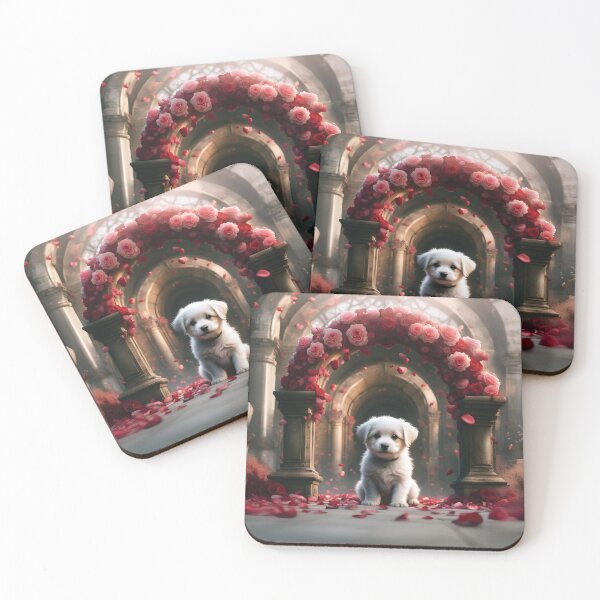 Item preview, Rose Arch Pup – Enchanted Garden Scene designed and sold by Marcu Ioachim.