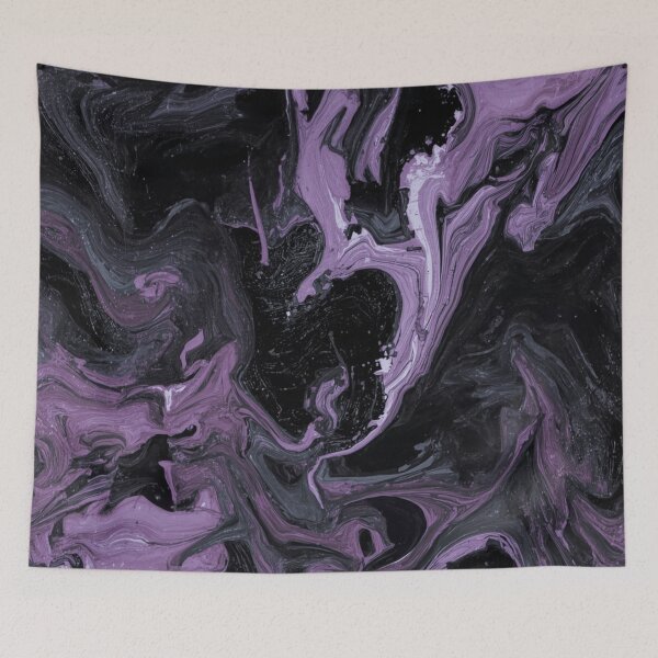 Item preview, black and purple oil painting creating abstract seamless pattern designed and sold by optimusprime39.