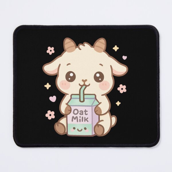 Item preview, Oat milk - Funny cute goat kawaii designed and sold by DamioPolArt.