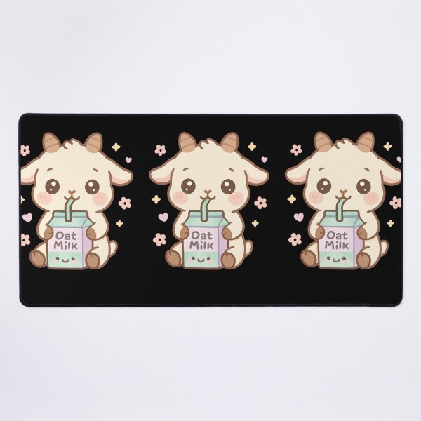 Item preview, Oat milk - Funny cute goat kawaii designed and sold by DamioPolArt.