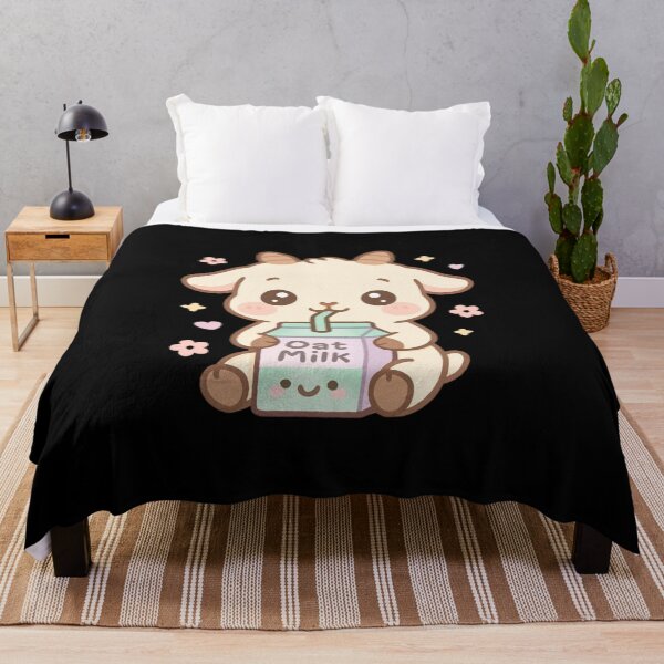 Item preview, Oat milk - Funny cute goat kawaii designed and sold by DamioPolArt.