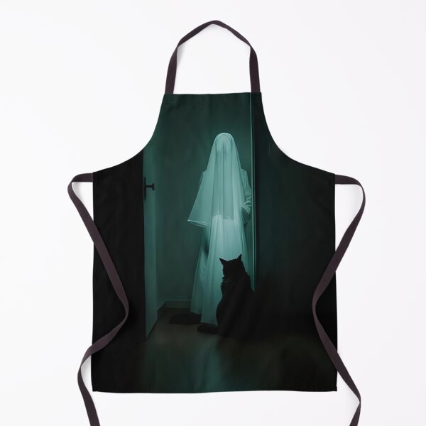 Item preview, Cat Silhouette with Ghost. designed and sold by Extintos.