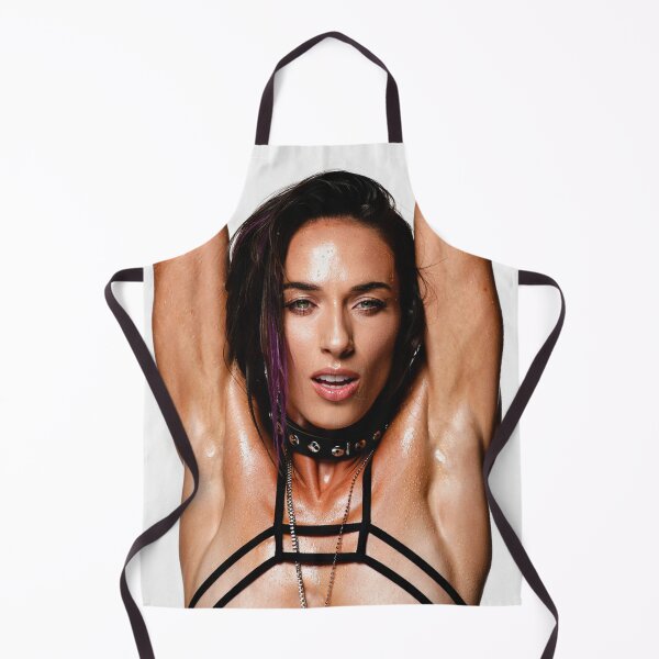 Item preview, Beautiful sexy gym woman posing with her arms up showing her armpits sweating designed and sold by Vintage Designs +.
