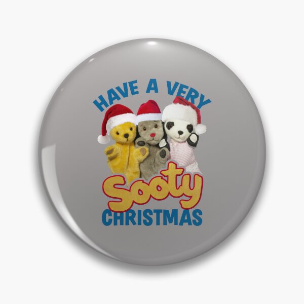 Item preview, Sooty Christmas Have A Very Sooty Christmas Blue Text designed and sold by All-And-Every.