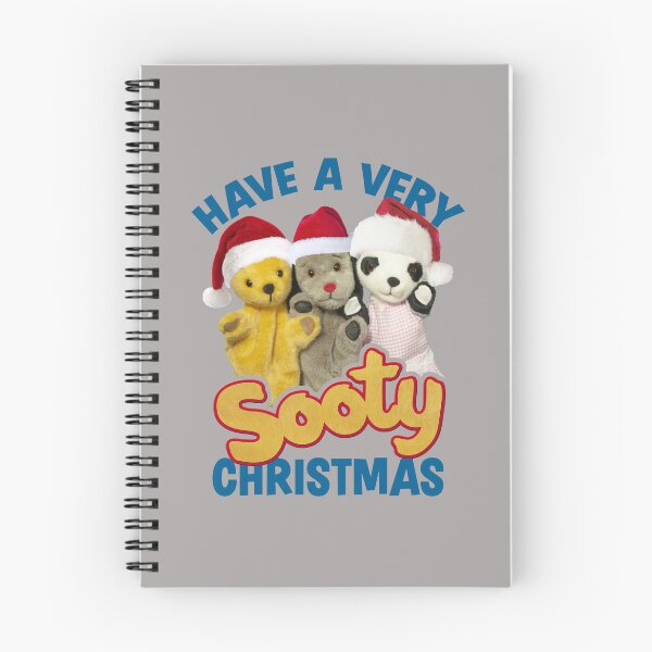 Item preview, Sooty Christmas Have A Very Sooty Christmas Blue Text designed and sold by All-And-Every.