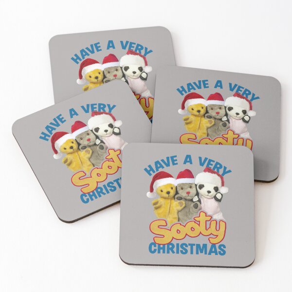 Item preview, Sooty Christmas Have A Very Sooty Christmas Blue Text designed and sold by All-And-Every.