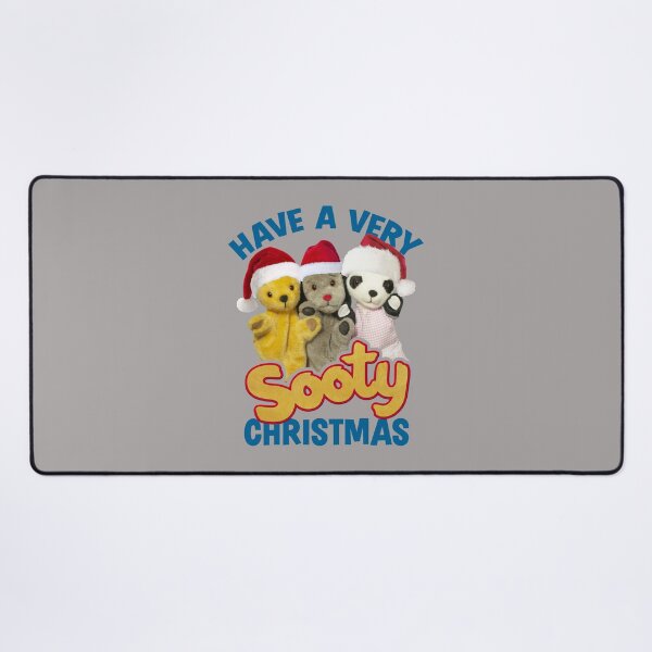 Item preview, Sooty Christmas Have A Very Sooty Christmas Blue Text designed and sold by All-And-Every.