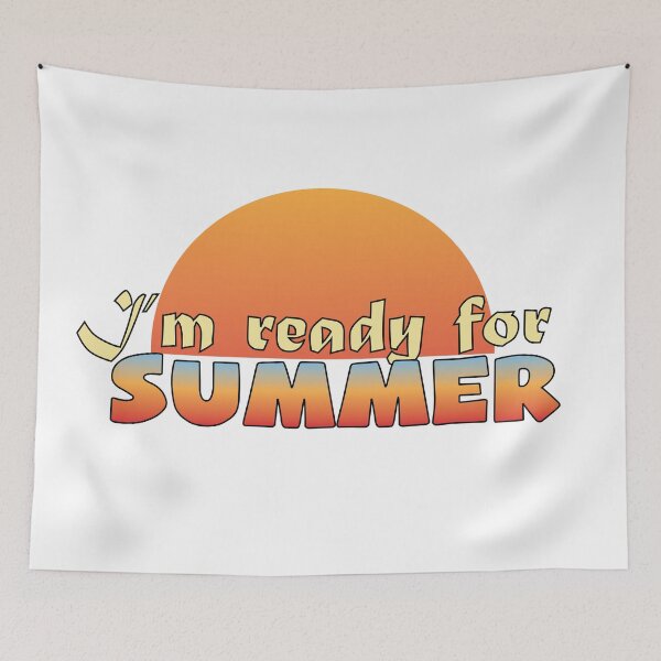 Item preview, I'm ready for summer designed and sold by Kimspirationcrafts.