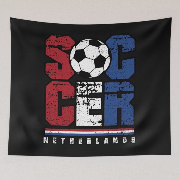 Item preview, SOCCER TEAMS BIG TEXT SOCCER - NETHERLANDS - Fans and Teams for Men and Women T-shirt designed and sold by wallsandpatts.