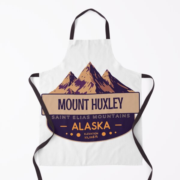 Item preview, Mount Huxley, Saint Elias Mountains, Alaska, Mountain Badge designed and sold by Wanderful-roads.