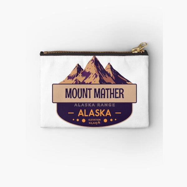 Item preview, Mount Mather, Alaska Range, Alaska, Mountain Badge designed and sold by Wanderful-roads.
