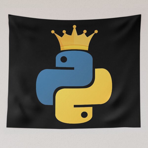 Item preview, Python King – Rule the Code designed and sold by Redstrawberry13.