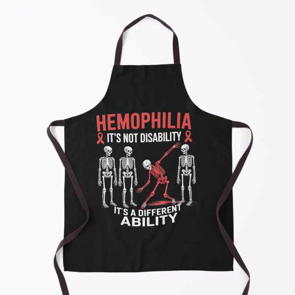 Item preview, Hemophilia Awareness Dabbing Different Ability Red Ribbon designed and sold by ConceptualVibes.