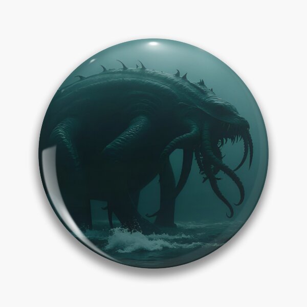 Item preview, Large monster emerging from the depths of the ocean. designed and sold by Extintos.