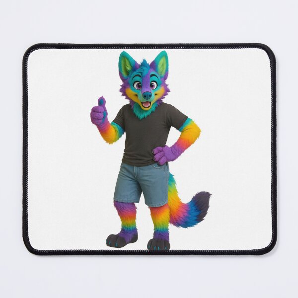 Item preview, Rainbow Furry designed and sold by FreddyE.