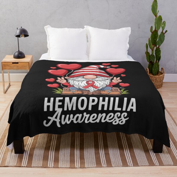 Item preview, Hemophilia Awareness Gnome designed and sold by ConceptualVibes.