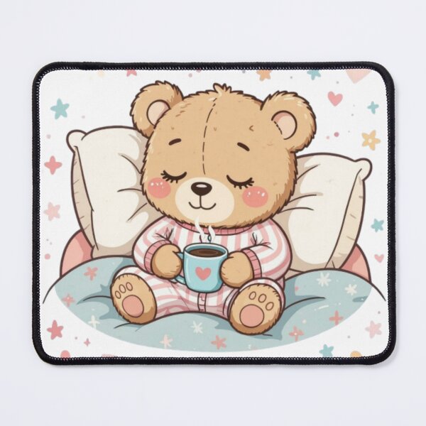 Item preview, Tired But Trying – Cute Sleepy Bear T-Shirt designed and sold by DeanBoffShop.