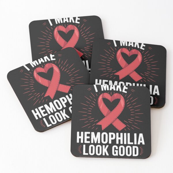 Item preview, Hemophilia Awareness Make Hemophilia look good Red Ribbon designed and sold by ConceptualVibes.