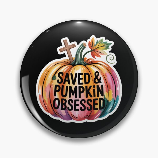 Item preview, Saved & Pumpkin Obsessed designed and sold by theartfulaspie.