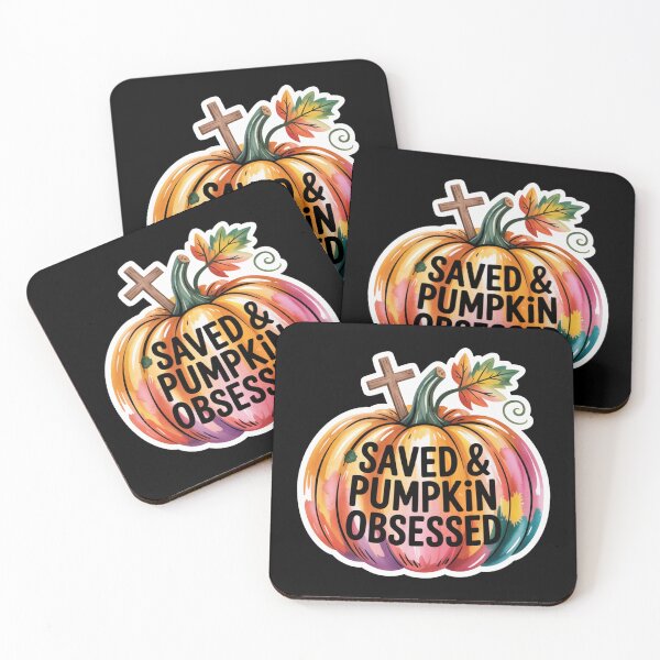 Item preview, Saved & Pumpkin Obsessed designed and sold by theartfulaspie.