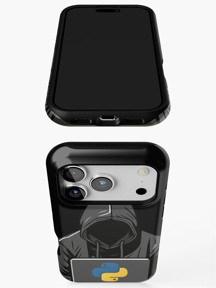 Thumbnail 3 of 4, iPhone Case, Python Hacker designed and sold by Redstrawberry13.
