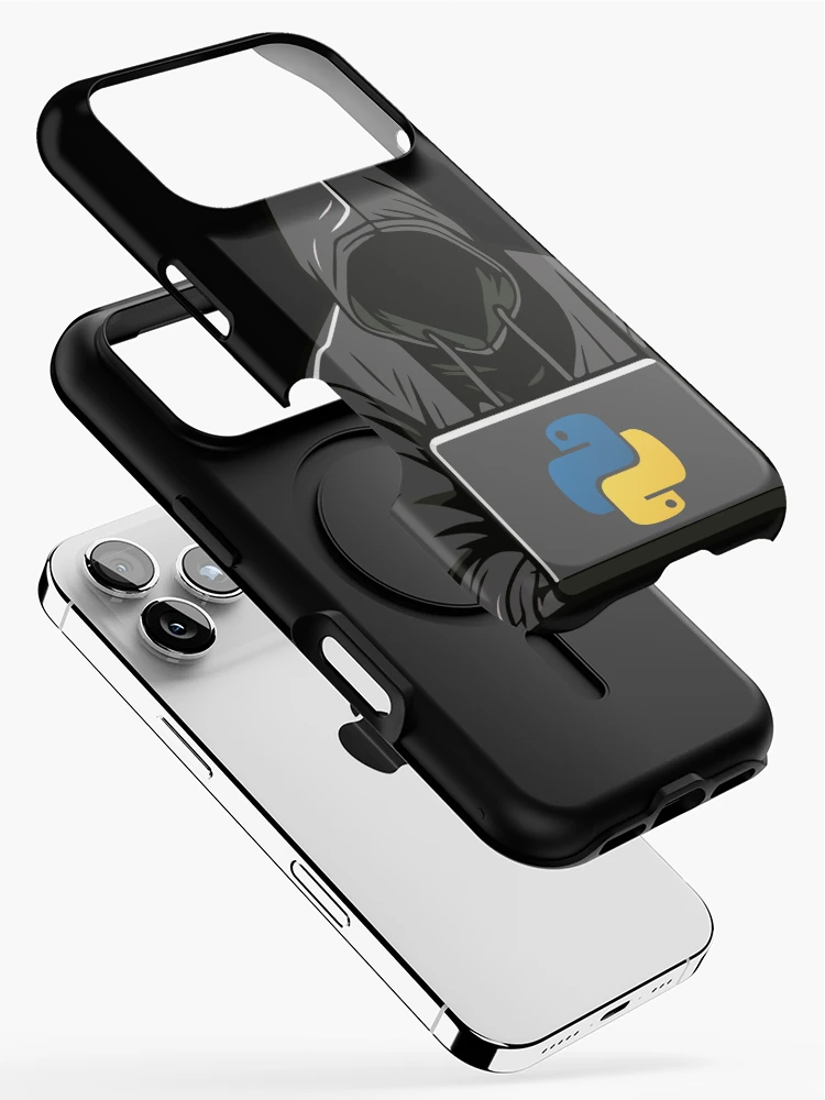 Thumbnail 2 of 4, iPhone Case, Python Hacker designed and sold by Redstrawberry13.