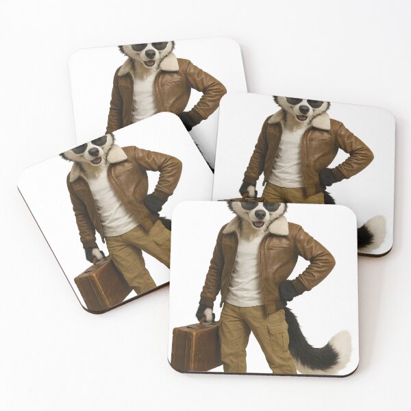 Item preview, A Husky goes on a journey designed and sold by FreddyE.
