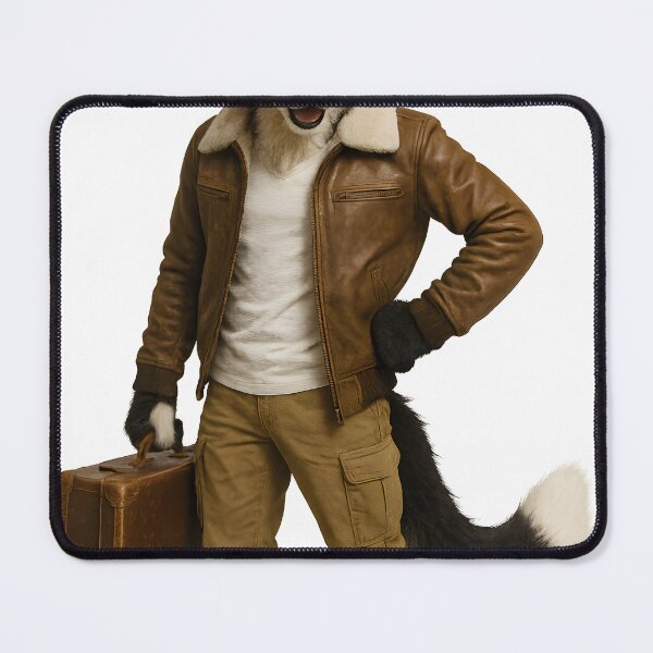 Item preview, A Husky goes on a journey designed and sold by FreddyE.