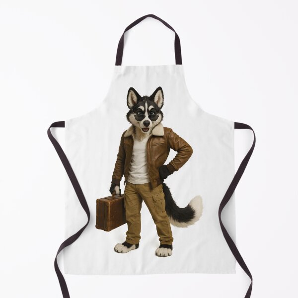 Item preview, A Husky goes on a journey designed and sold by FreddyE.